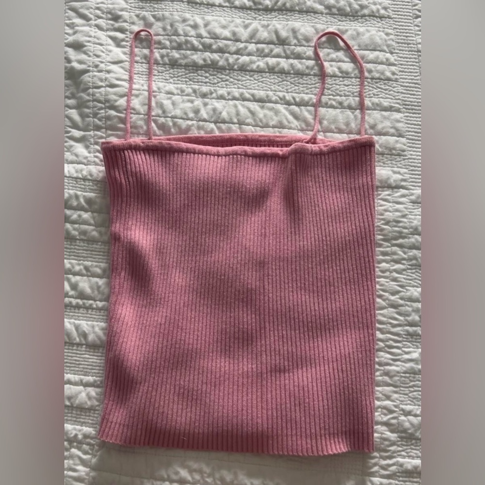 pink unif moss top